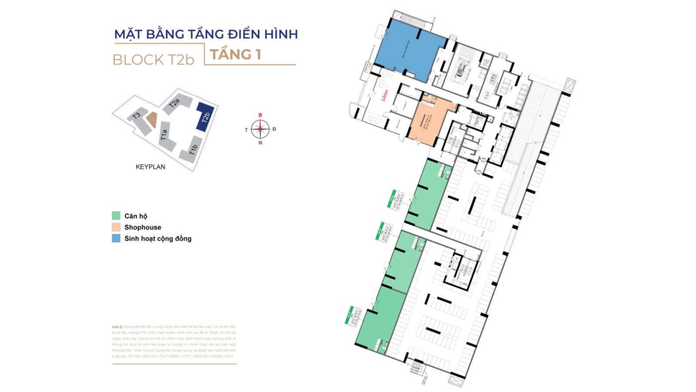 Mặt bằng căn hộ Destino Centro