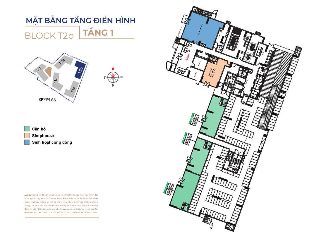 Mặt bằng căn hộ Destino Centro