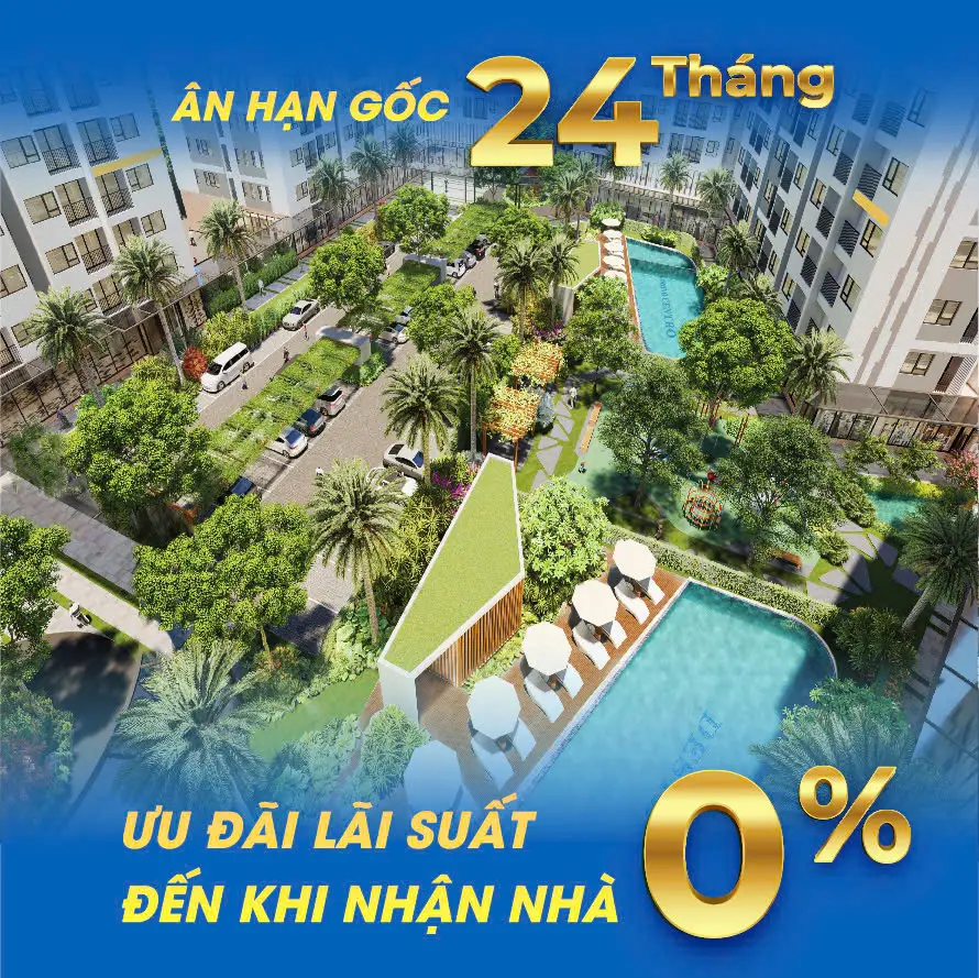 Căn hộ Destino Centro mặt tiền Quốc lộ 1A