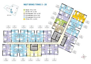 Mặt Bằng Tầng 3–20 Chung Cư Destino: Giải Pháp Không Gian Sống Hiện Đại, Tiện Nghi Và Linh Hoạt Cho Mọi Gia Đình