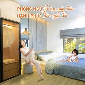 Phòng Ngủ Ngập Tràn Ánh Sáng Tự Nhiên – Không Gian Gắn Kết Yêu Thương, Tận Hưởng Hạnh Phúc Bên Gia Đình