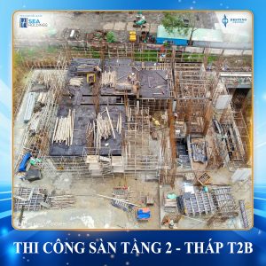 **Tiến Độ Thi Công Sàn Tầng 2 Tháp T2B Destino Centro: Khẳng Định Uy Tín – Nâng Tầm Chất Lượng Dự Án Cao Cấp Giữa Lòng Thành Phố**