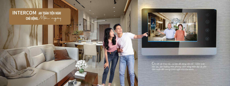 Hệ thống intercom tại căn hộ Eleva Destino Centro