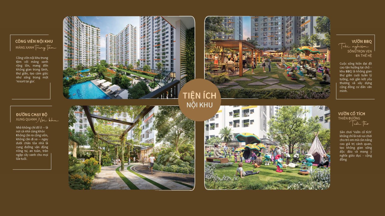 Phối cảnh Destino Centro cho gia đình mua căn hộ đầu tiên