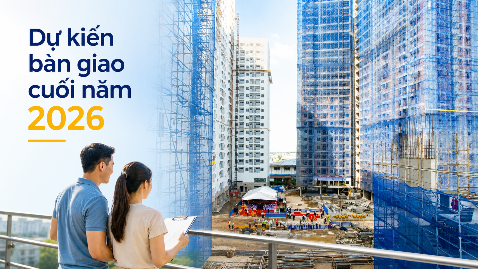 Tháp T1B Destino Centro dự kiến bàn giao cuối năm 2026
