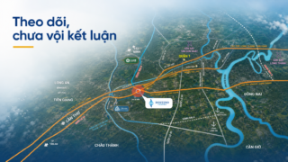 Vị trí Destino Centro và cao tốc Bến Lức – Long Thành