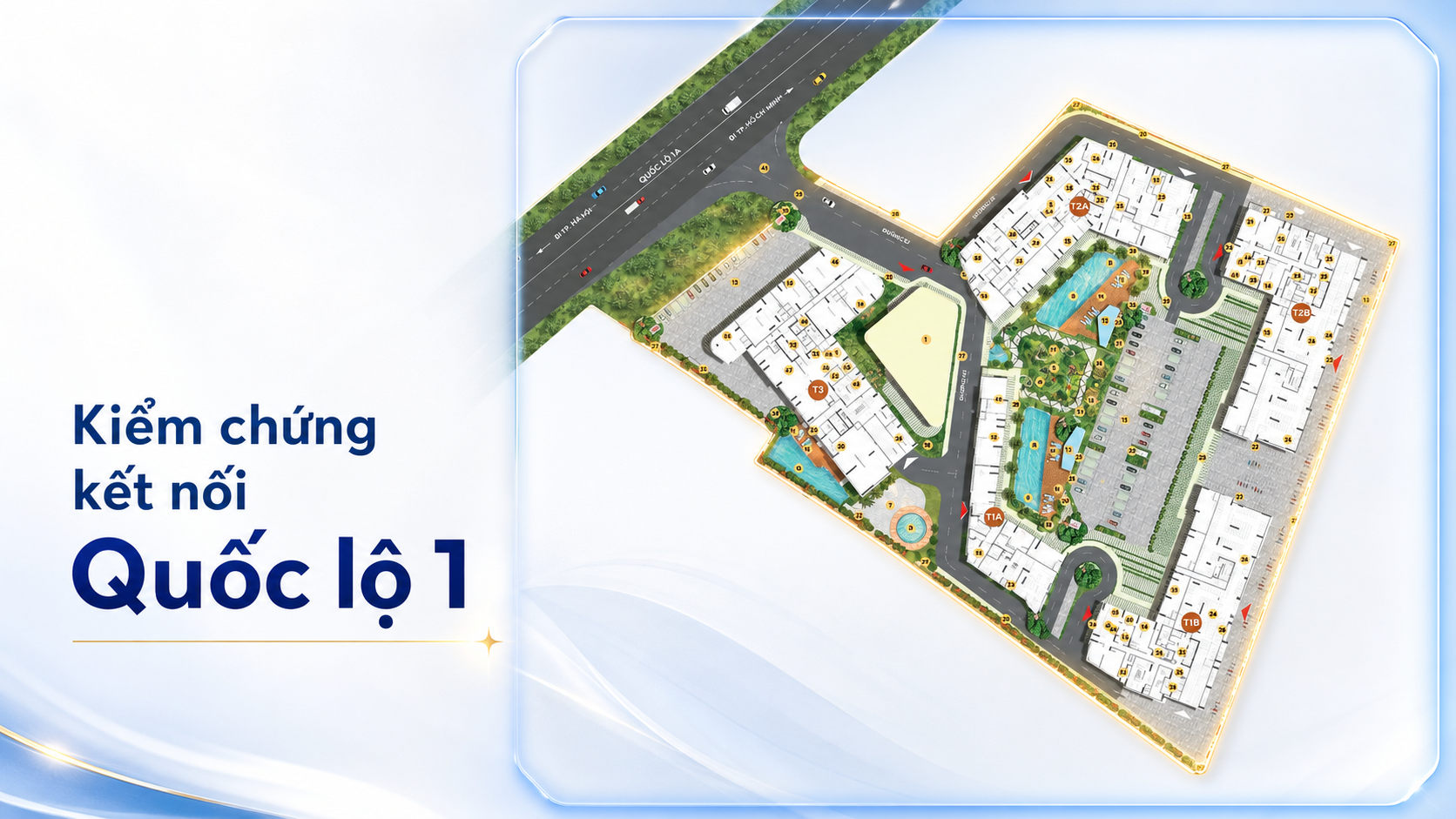 Minh họa vị trí và kết nối hạ tầng Destino Centro