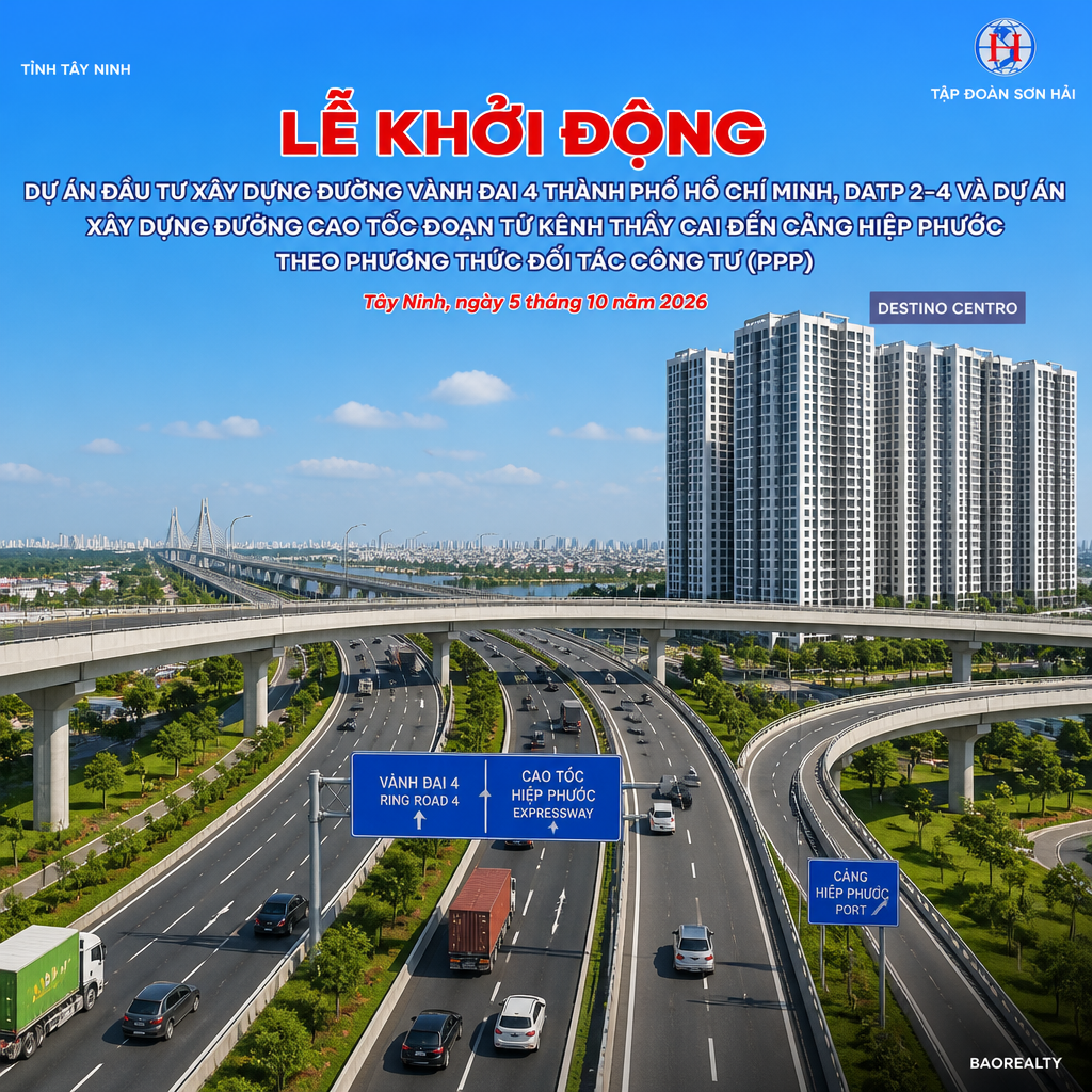 Kết nối giao thông hiện đại quanh căn hộ Destino Centro tại Tây Ninh