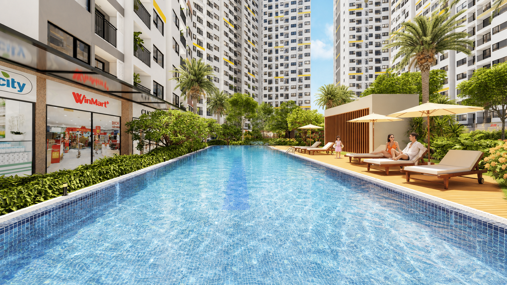 Hồ bơi người lớn tại Destino Centro