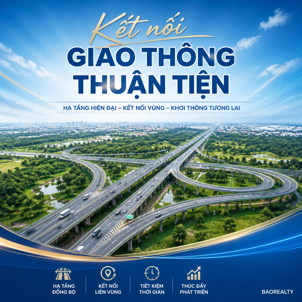Kết nối giao thông thuận tiện và phát triển dự án căn hộ Destino Centro Tây Ninh