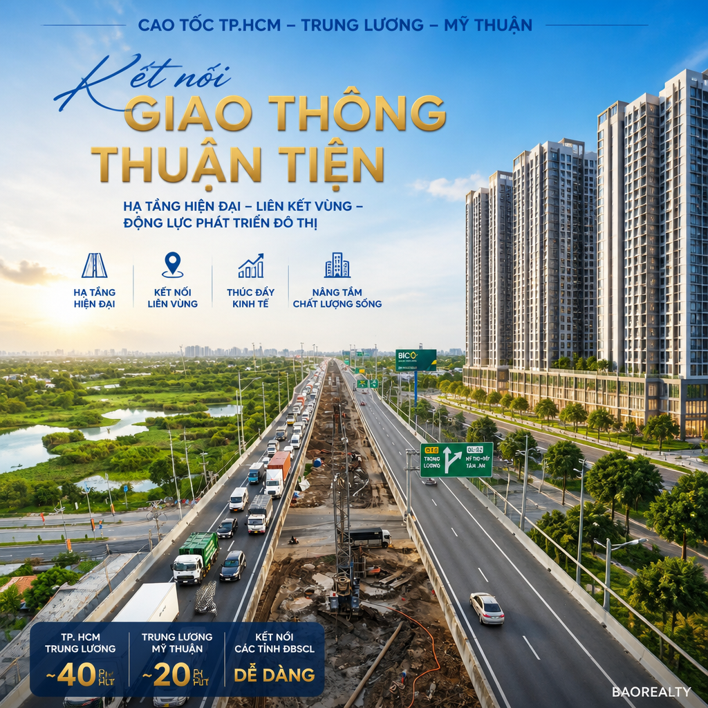 Kết nối giao thông thuận tiện tại dự án căn hộ Destino Centro Tây Ninh