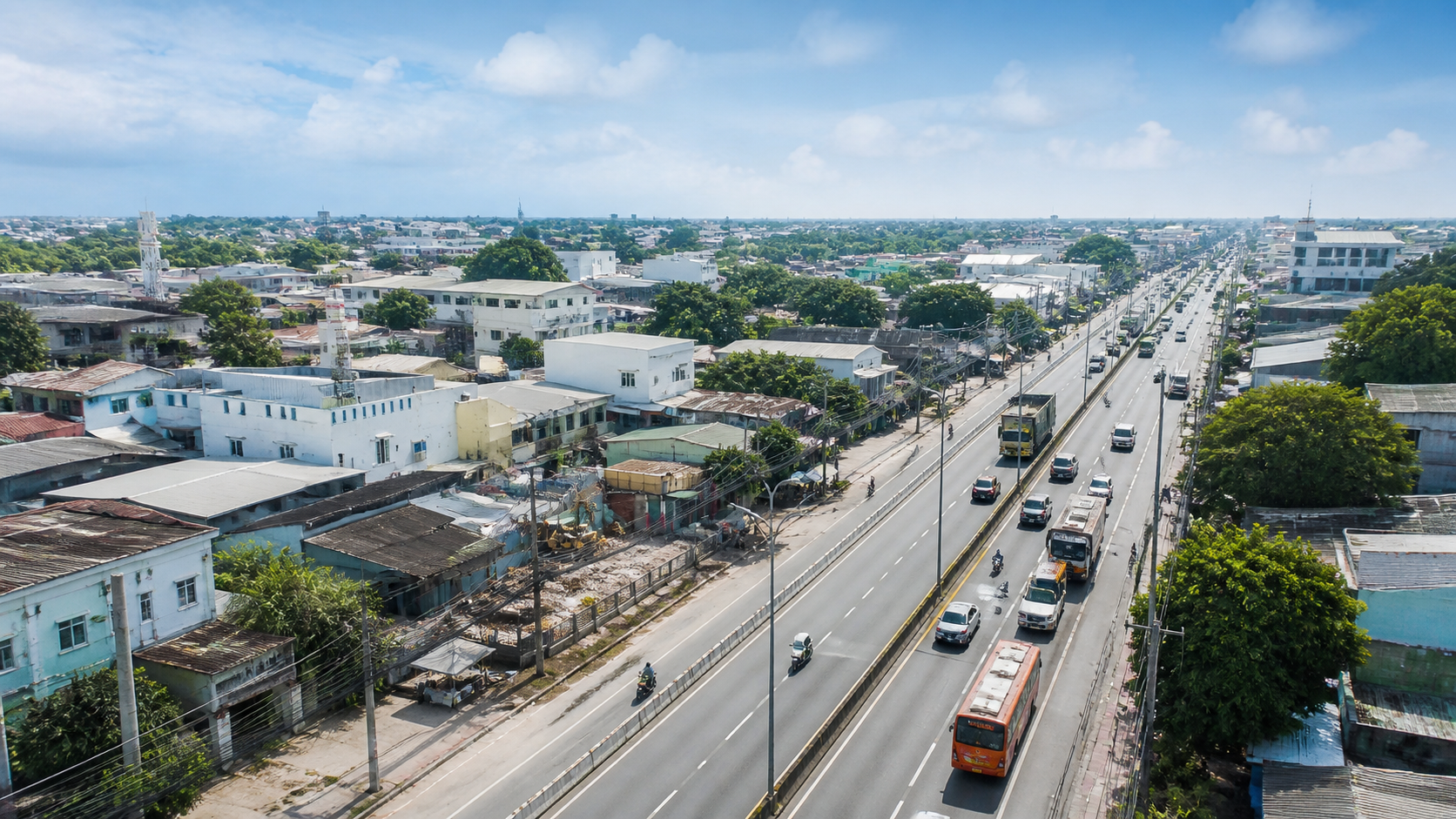 Destino Centro trên mặt tiền Quốc lộ 1A