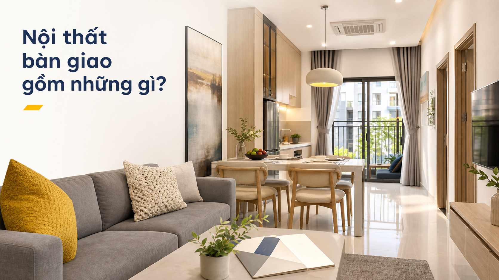 Không gian nội thất căn hộ Eleva
